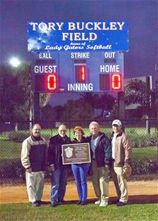 City Council Members at Tory Buckley Field